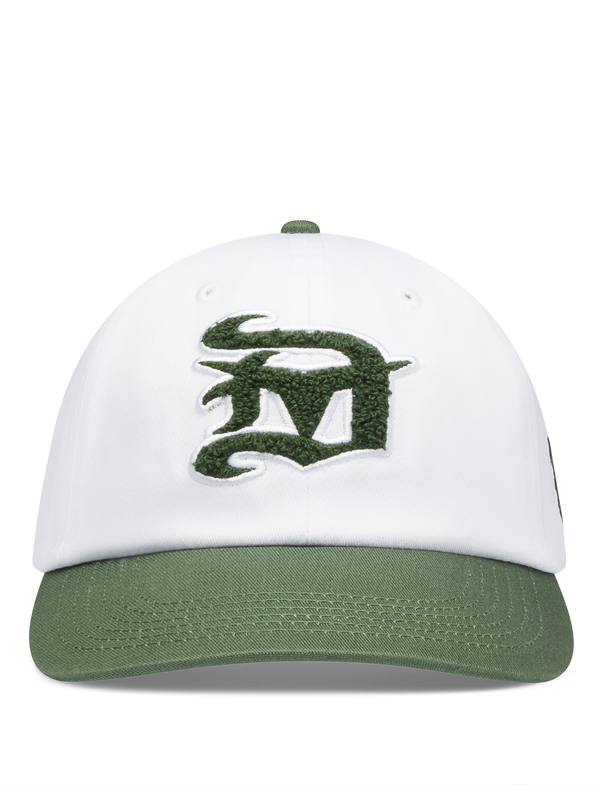Chenille Detroit Snapback Cap (University Green)