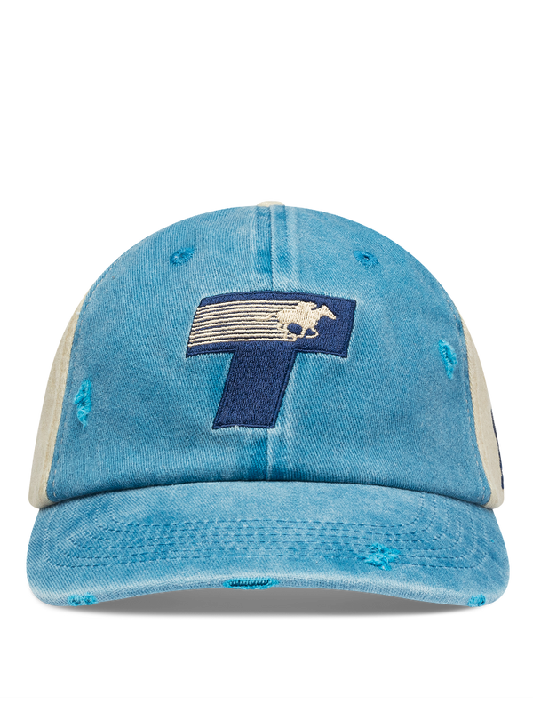 Detroit Derby Strapback Cap (Washed Denim Blue)