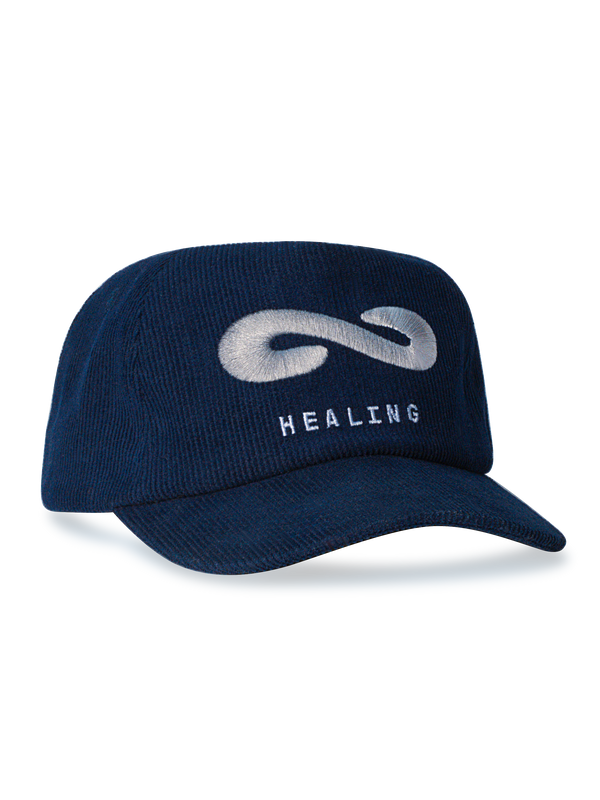Healing Corduroy Cap (Sapphire)
