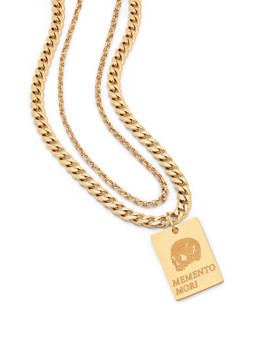 Memento Mori Stacked Set (Gold)