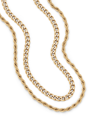 Rope + Curb Set (Gold)