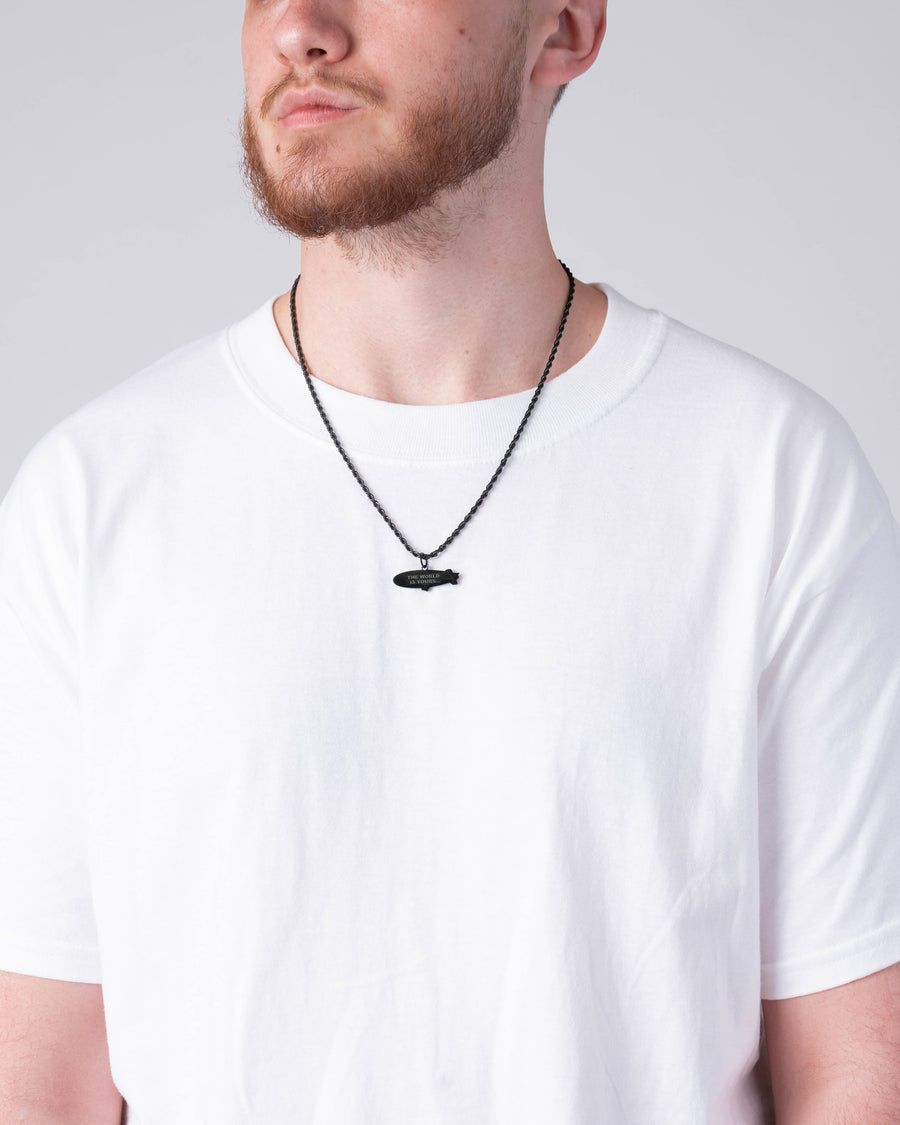 Blimp Necklace lifestyle photo