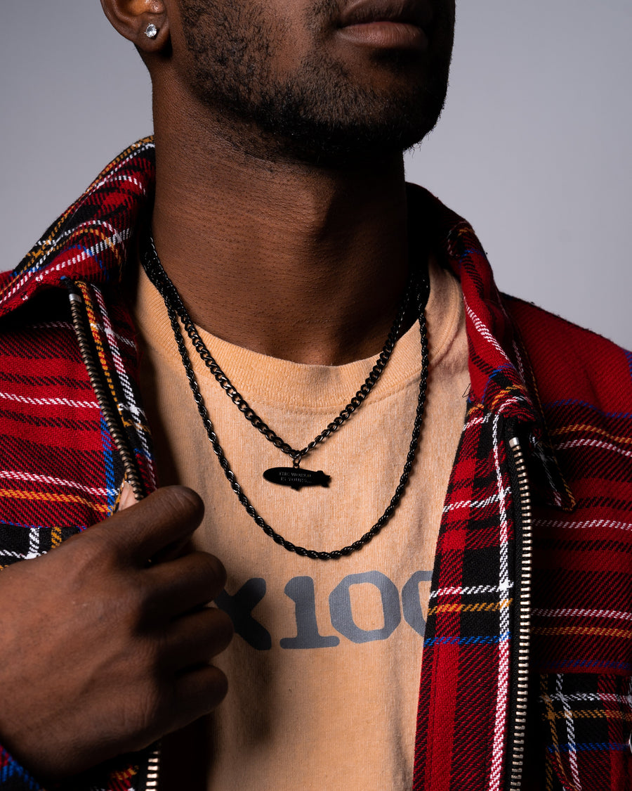Blimp Necklace lifestyle photo