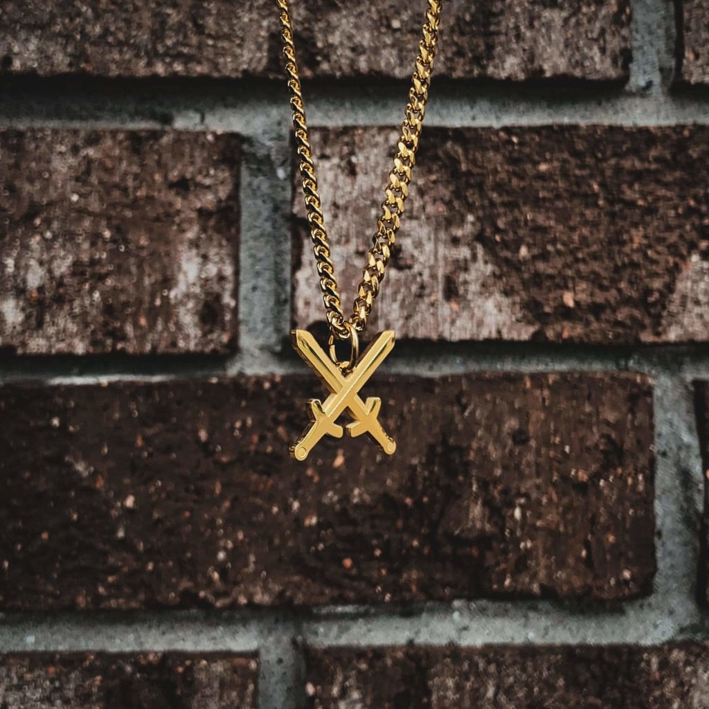 Combat Necklace lifestyle photo