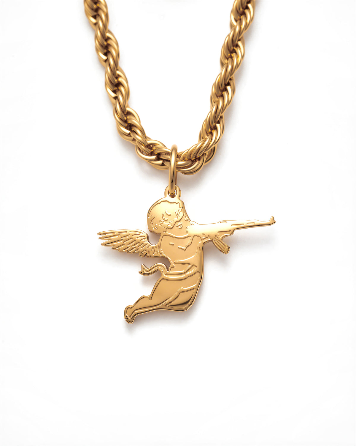 Cupid's Revenge Necklace in 18k Gold