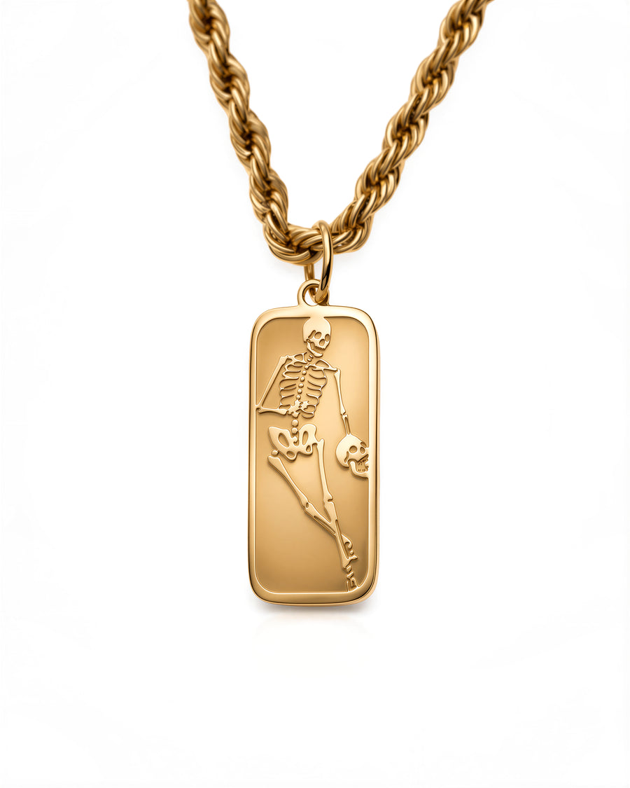 Death League Necklace in 18k Gold