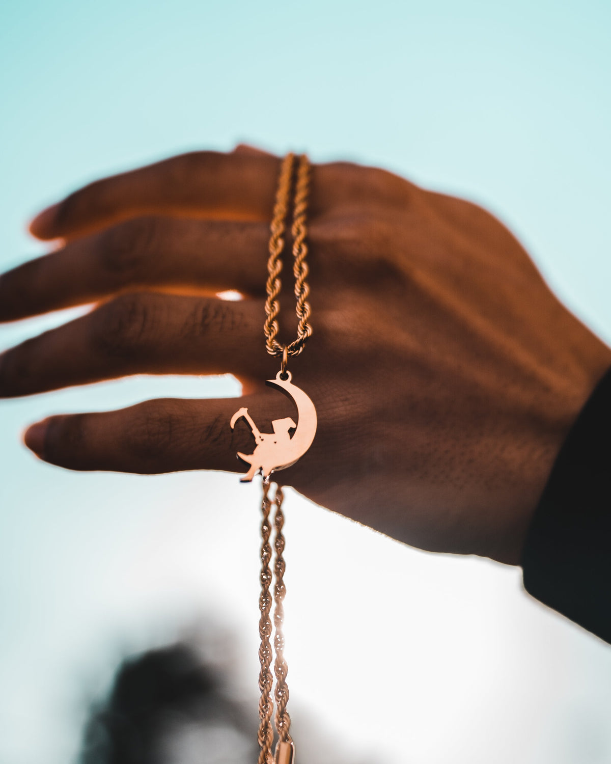Deathworks Necklace lifestyle photo