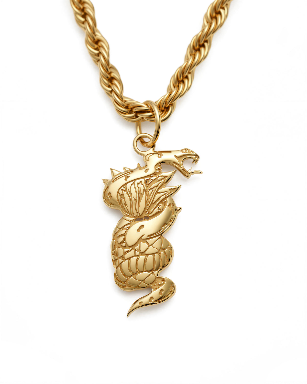 Forbidden Fruit Necklace in 18k Gold