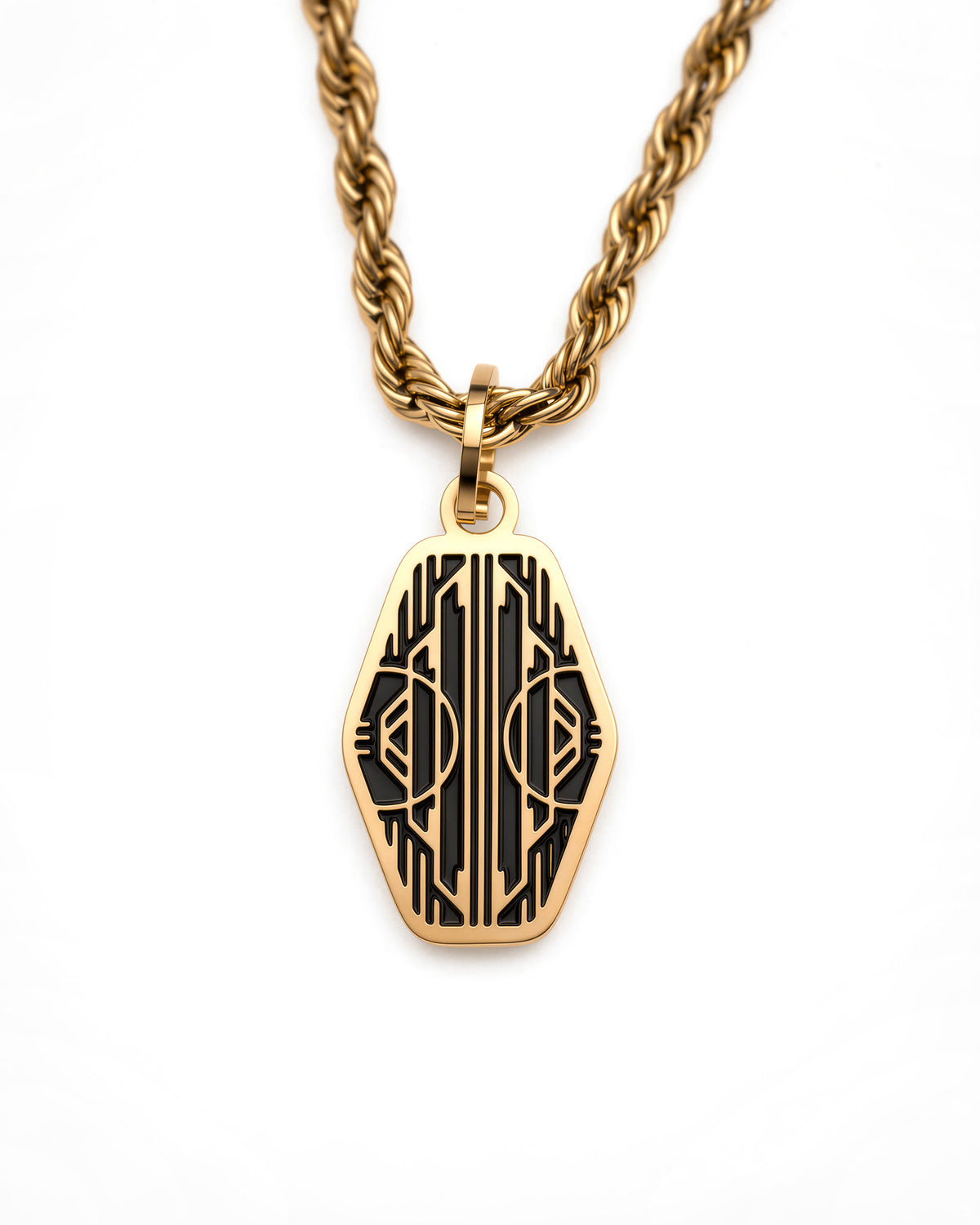 Gatsby Necklace in 18k Gold