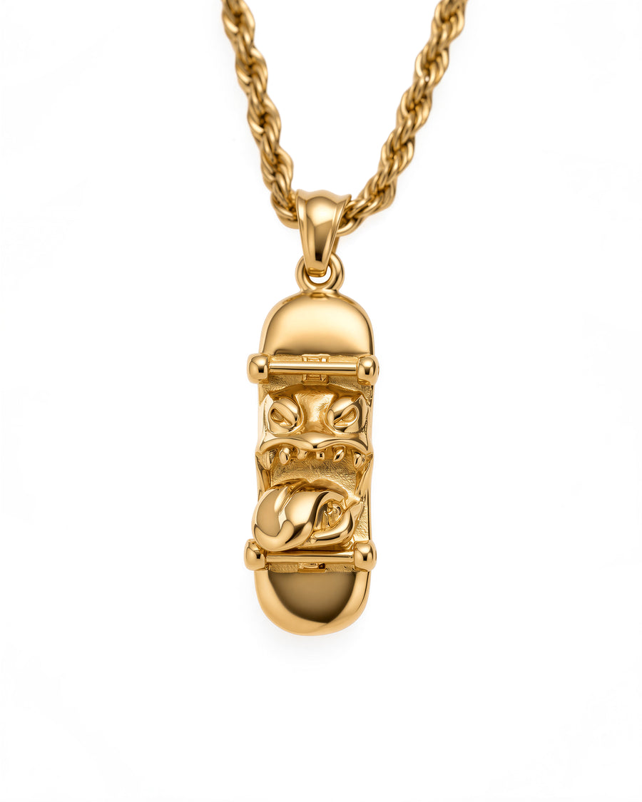Gnar Necklace in 18k Gold