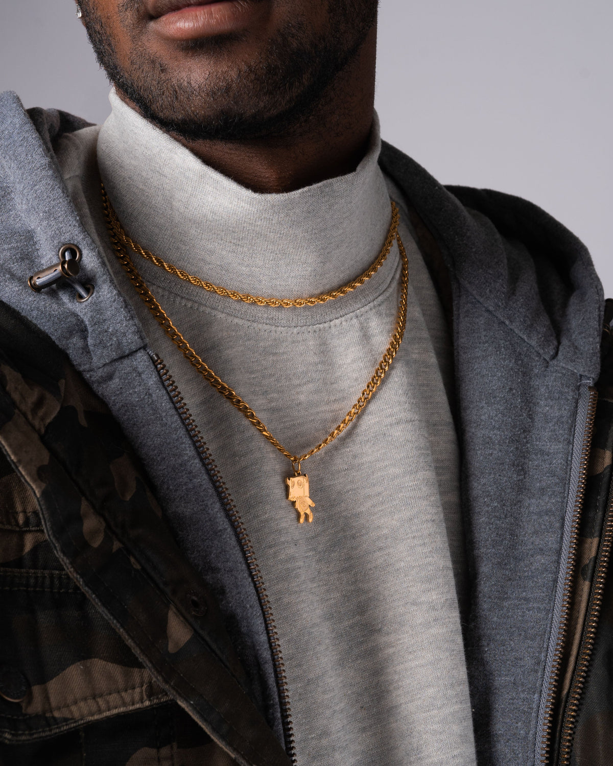 Graduation Bag Boy Necklace lifestyle photo