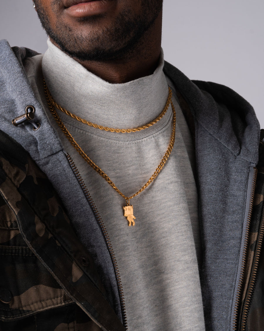 Graduation Bag Boy Necklace lifestyle photo