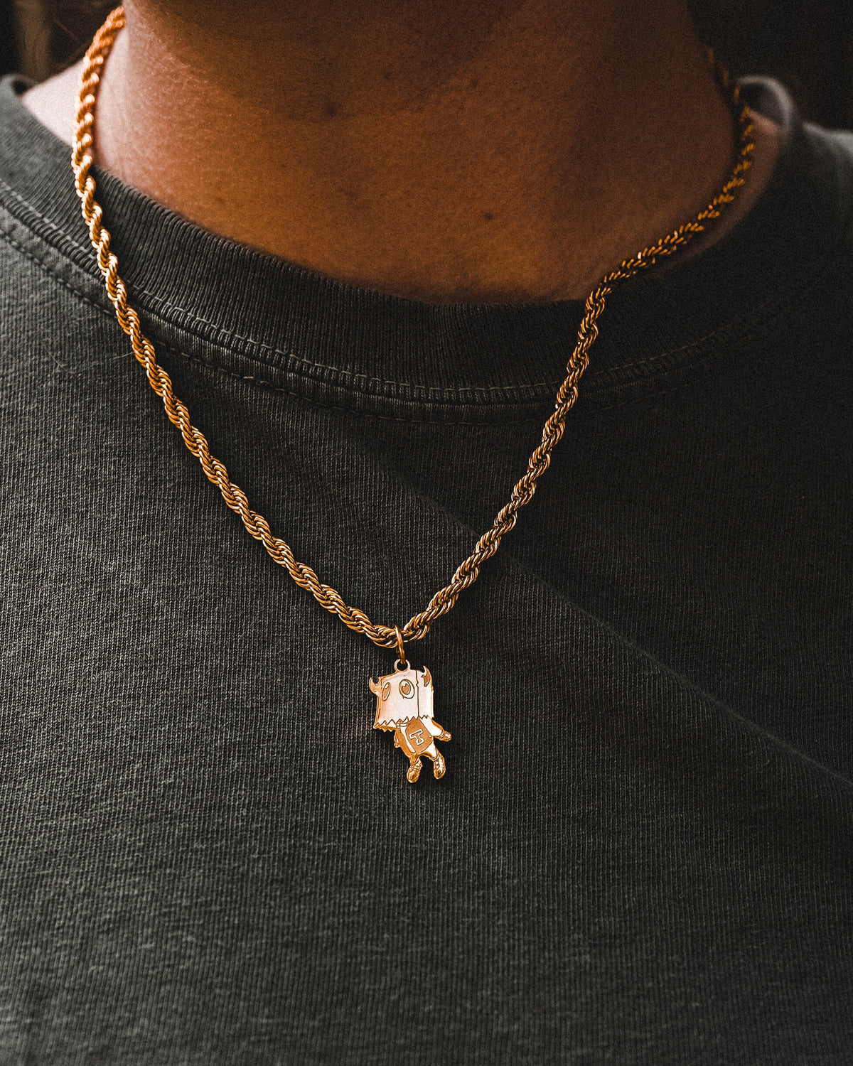 Graduation Bag Boy Necklace lifestyle photo