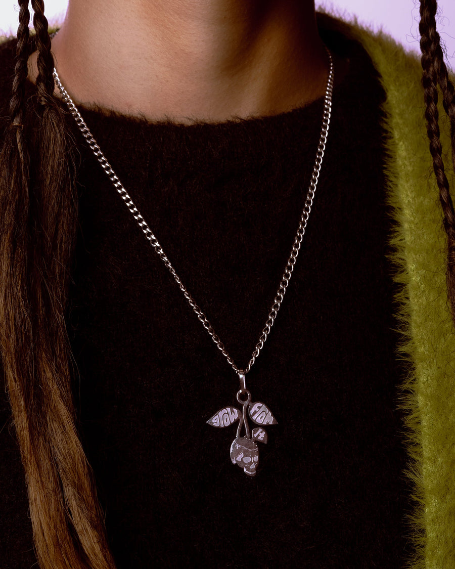 Grow From It Necklace lifestyle photo
