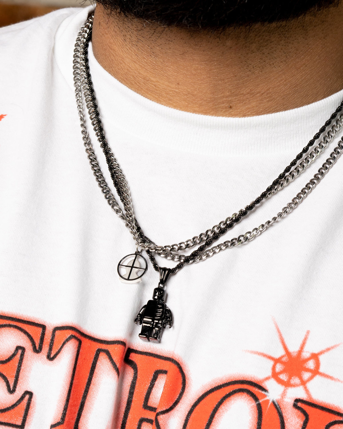 Headshot Necklace lifestyle photo