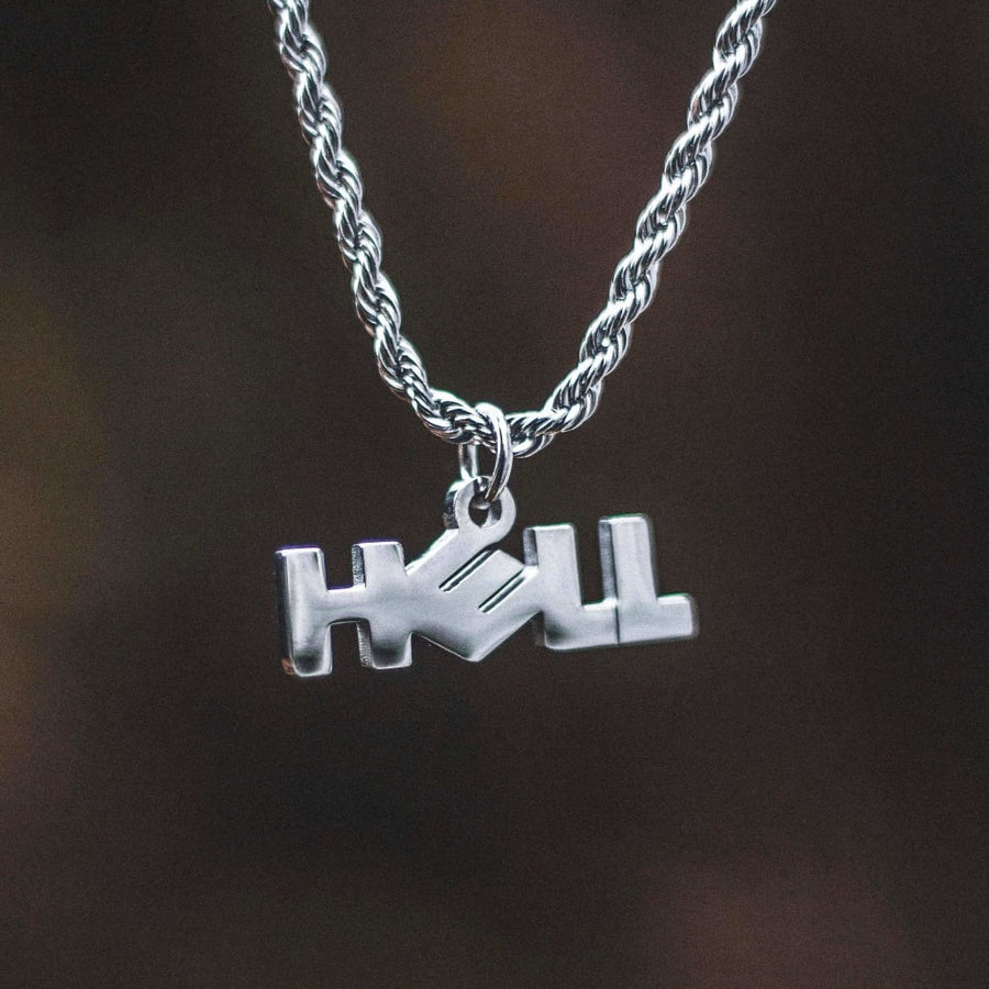 Hell Necklace lifestyle photo