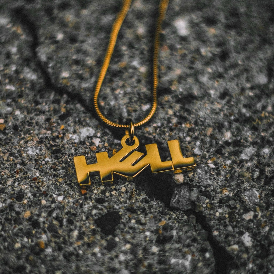 Hell Necklace lifestyle photo