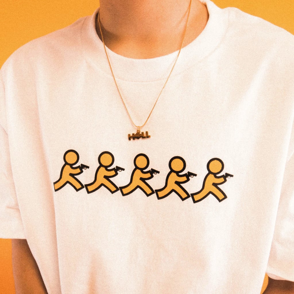 Hell Necklace lifestyle photo