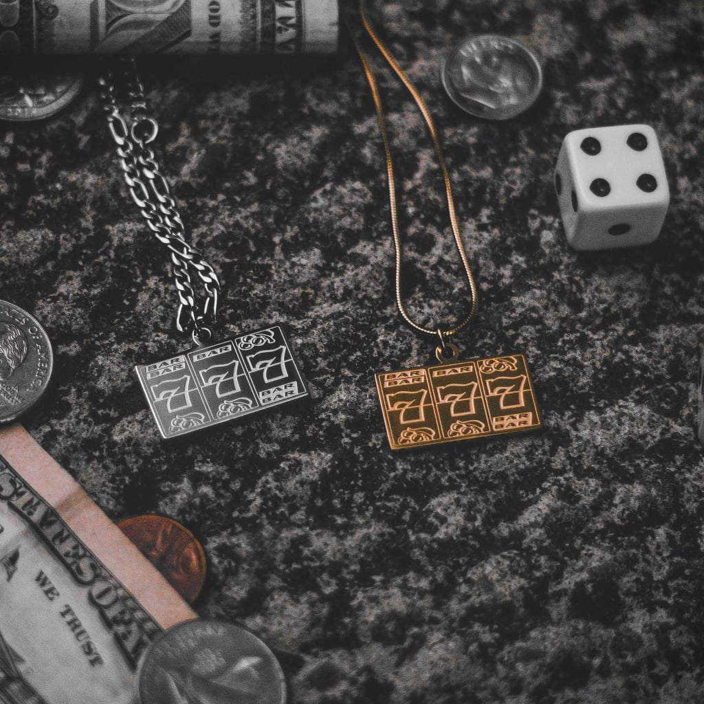 Jackpot Necklace lifestyle photo