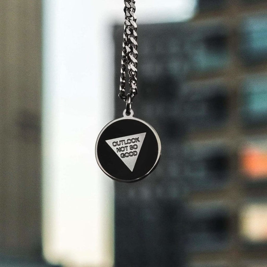 Magic 8 Ball Necklace lifestyle photo