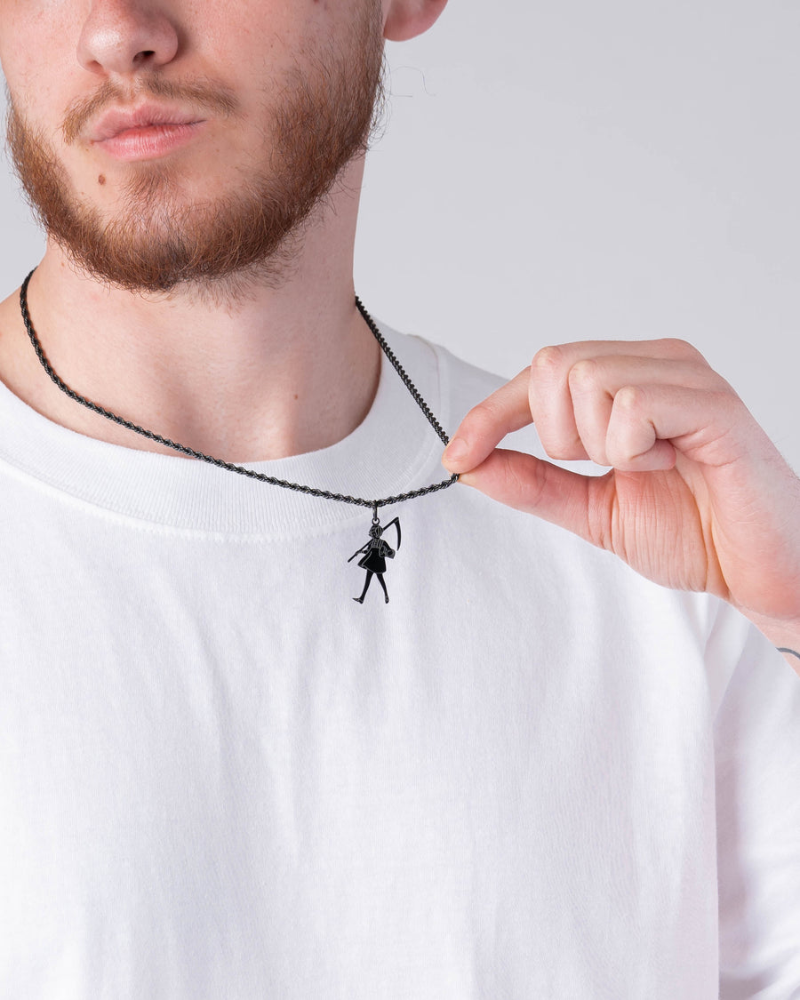 Reaper Girl Necklace lifestyle photo