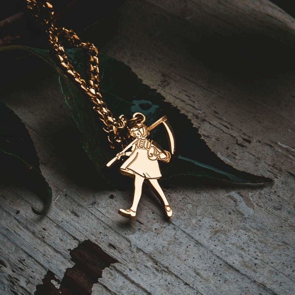 Reaper Girl Necklace lifestyle photo