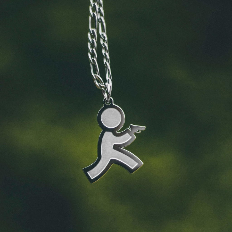 Run N Gun Necklace lifestyle photo