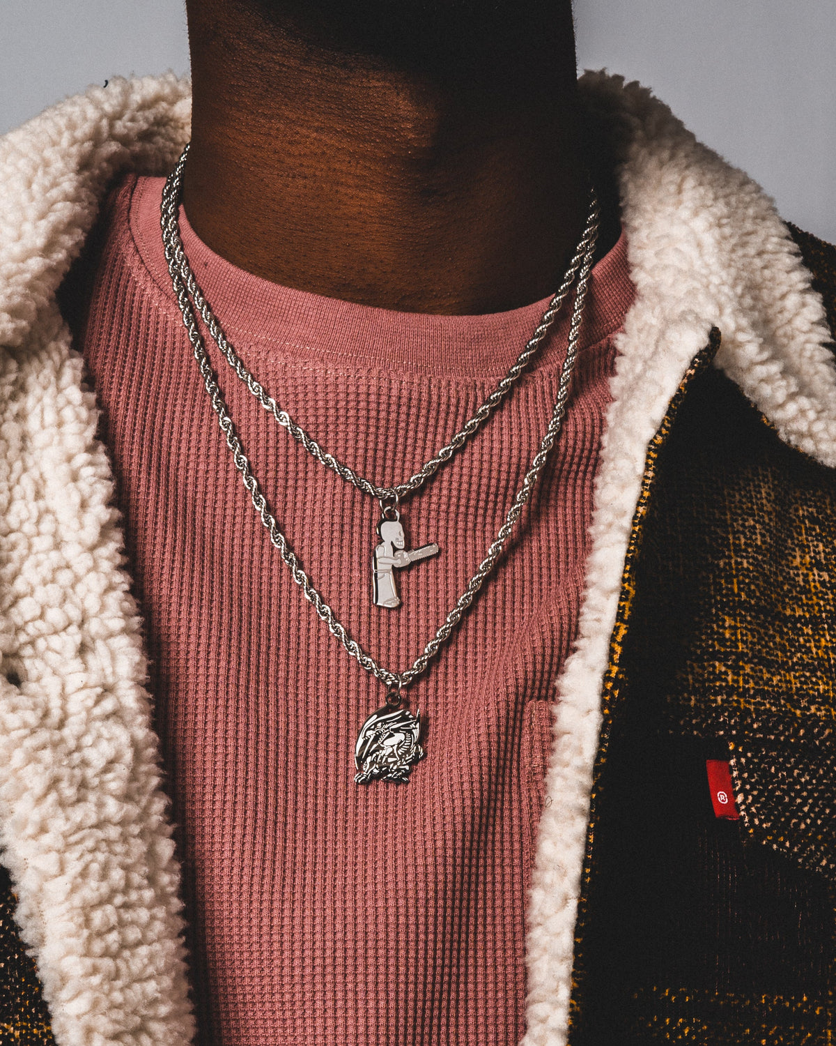 Skull Kid Necklace lifestyle photo