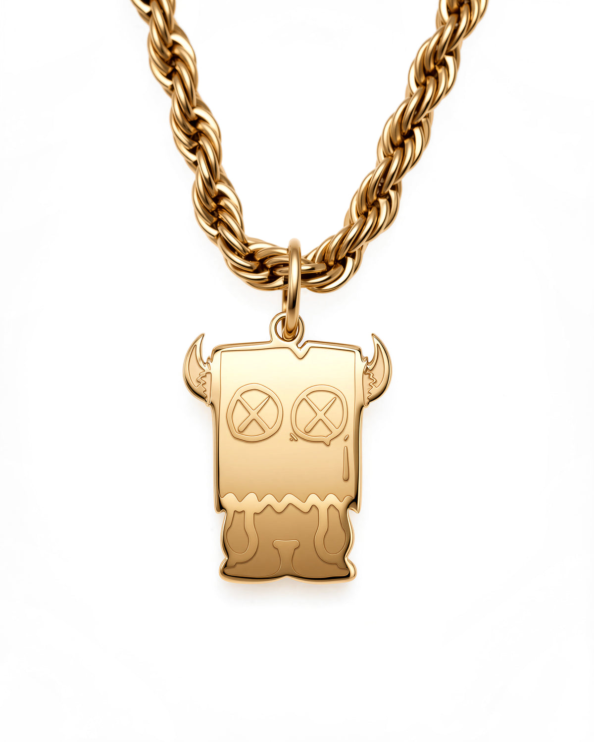 Star Bag Boy Necklace in 18k Gold