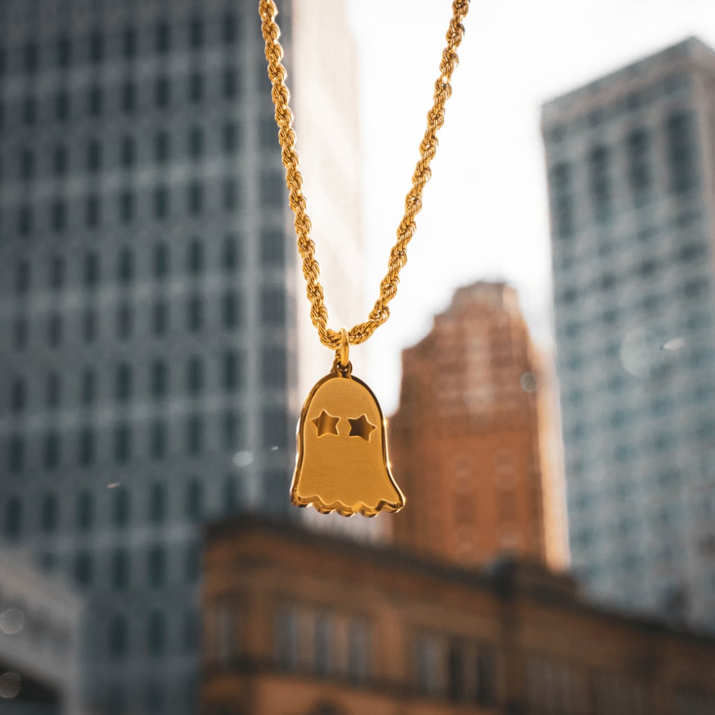 Starry Ghost Necklace lifestyle photo