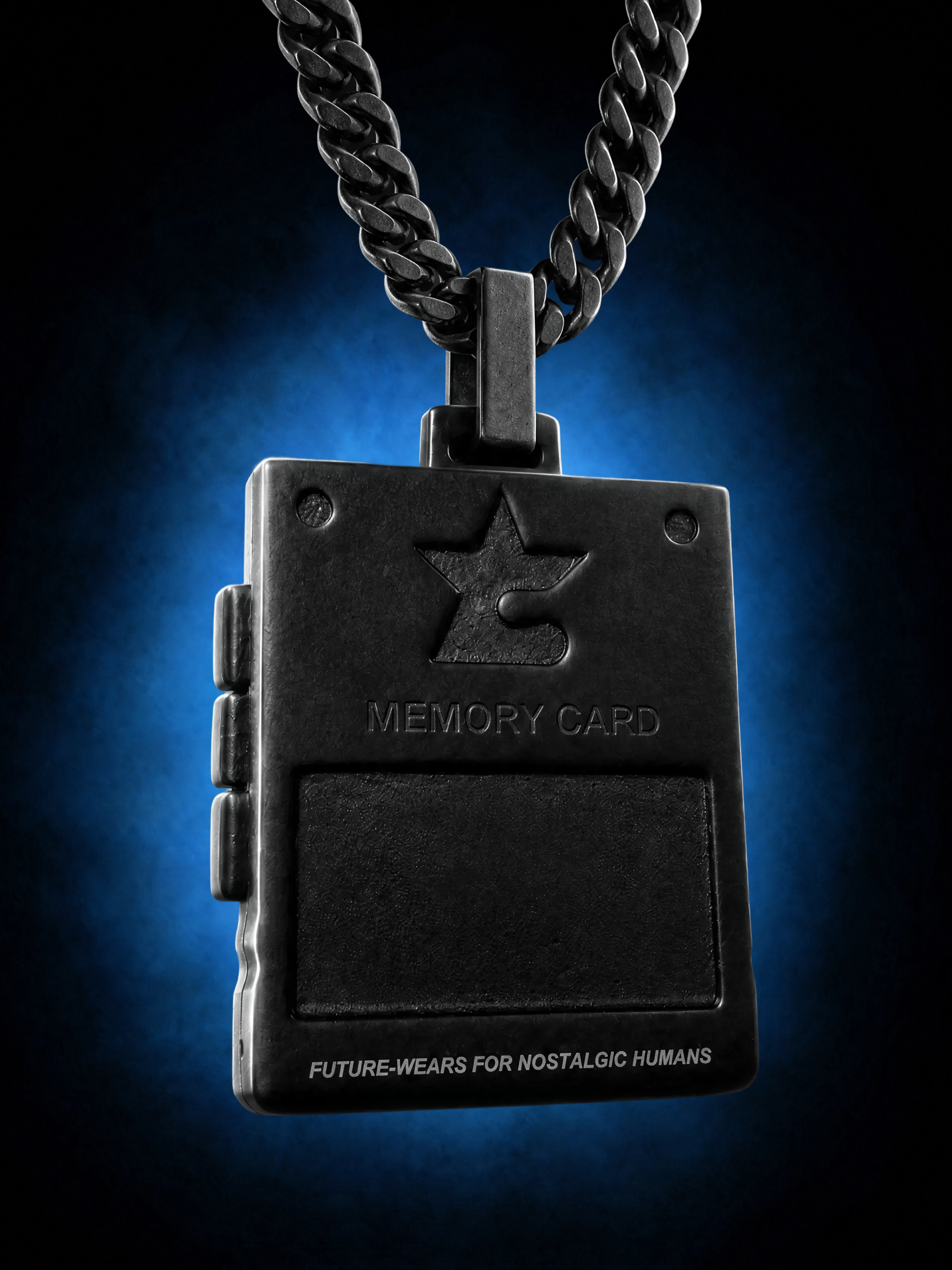 Memory Card Necklace (Black) – Thryfty