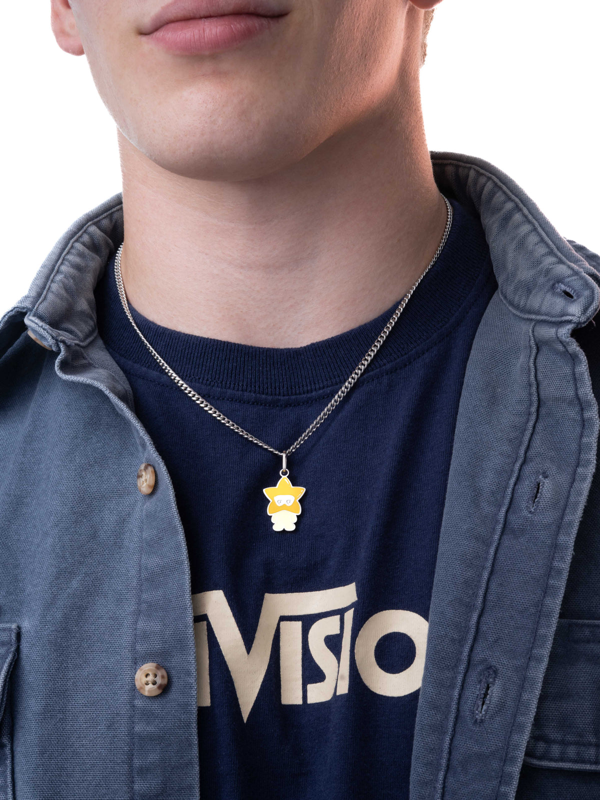 Star Boy Necklace (Butter & Steel)