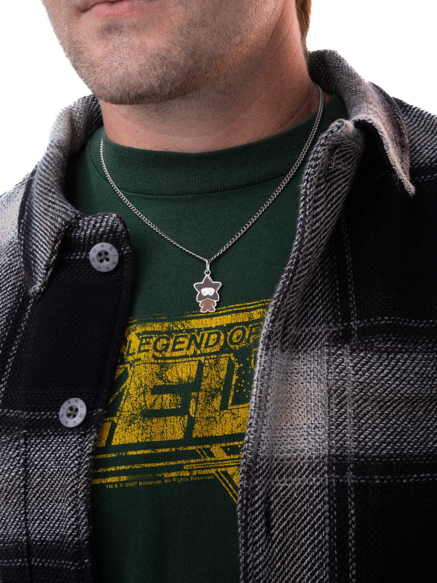 Star Boy Necklace (Mocha & Steel)