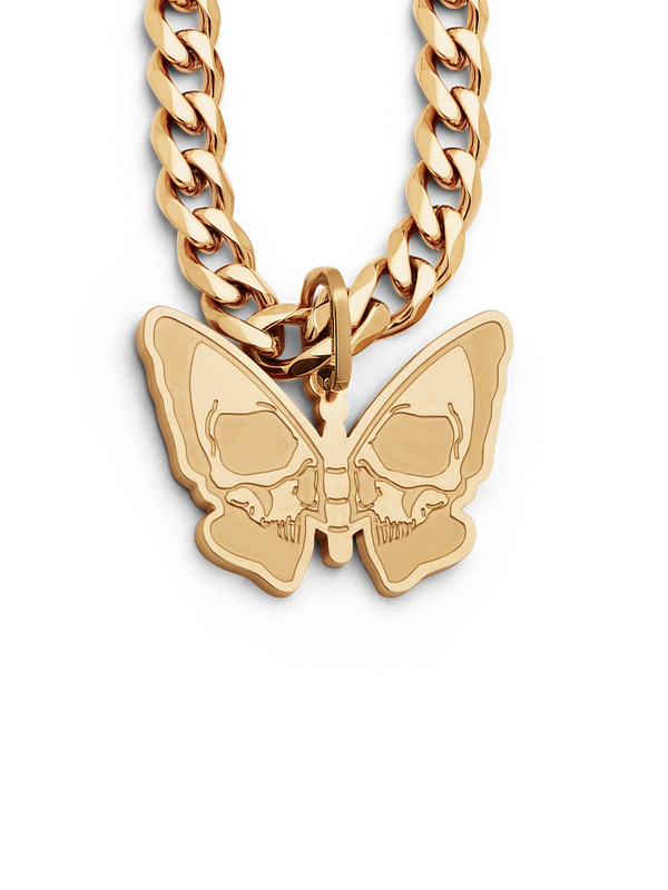 Butterfly Effect Necklace Steel Thryfty
