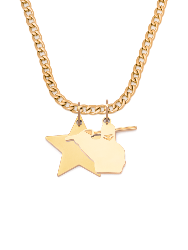 Ninja Perk Necklace (Gold)