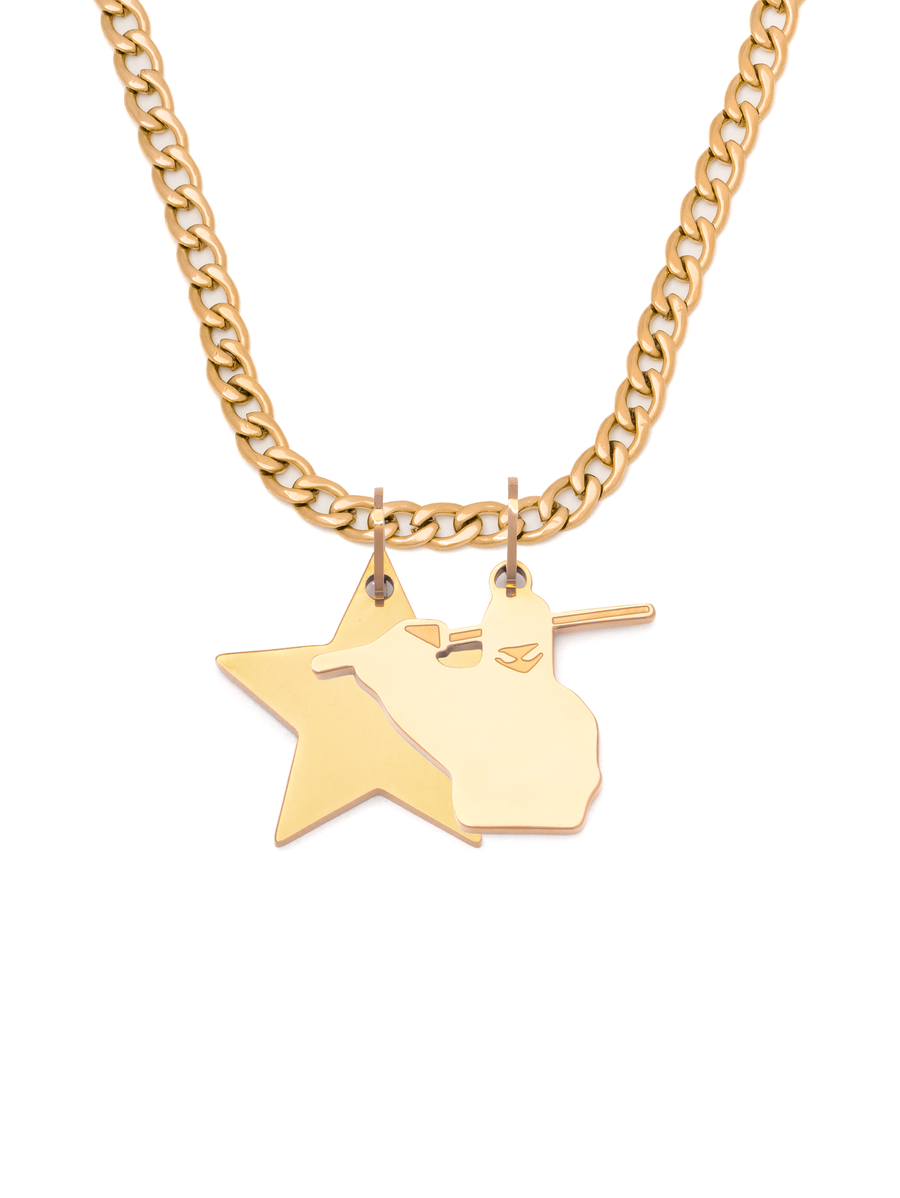 Ninja Perk Necklace (Gold)