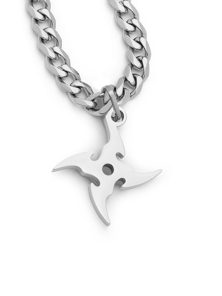 Shuriken Necklace (Steel) – Thryfty