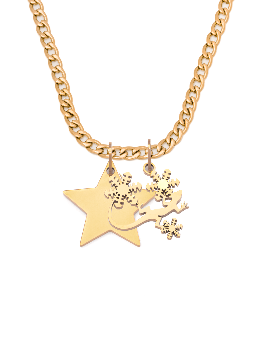 Cold-Blooded Perk Necklace (Gold)