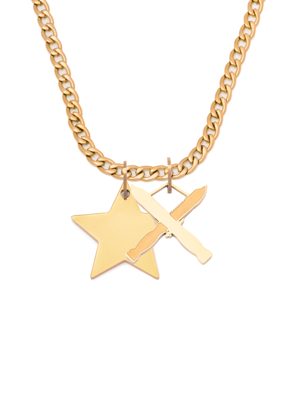 Commando Perk Necklace (Gold)