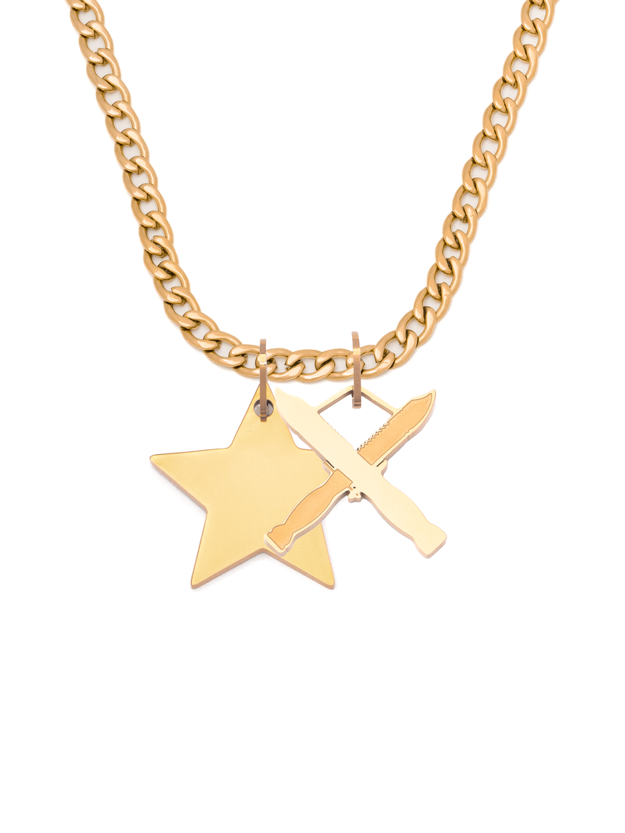 Commando Perk Necklace (Gold)