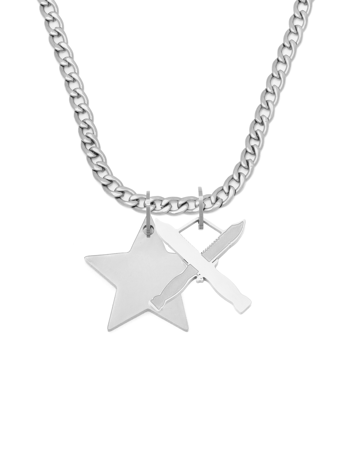 Commando Perk Necklace (Steel) – Thryfty