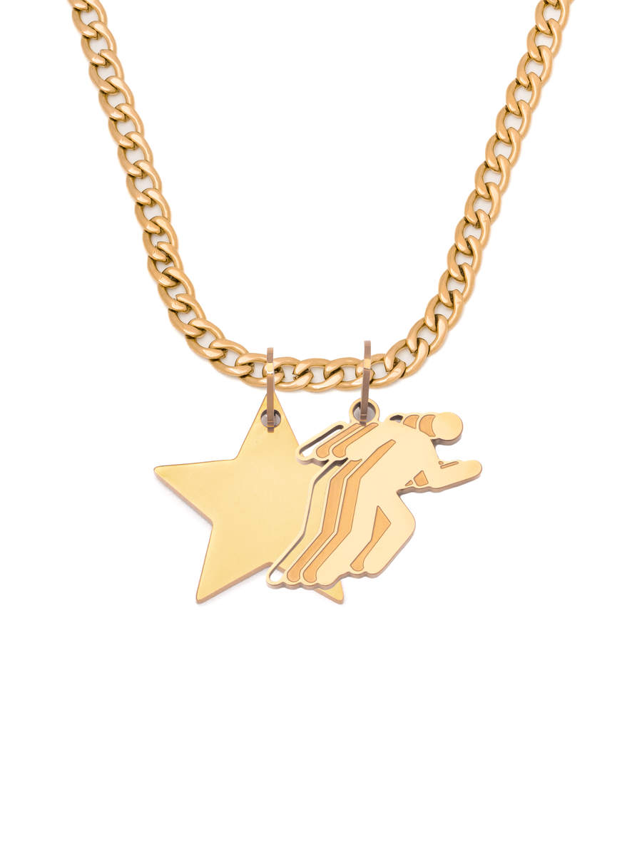 Marathon Perk Necklace (Gold)