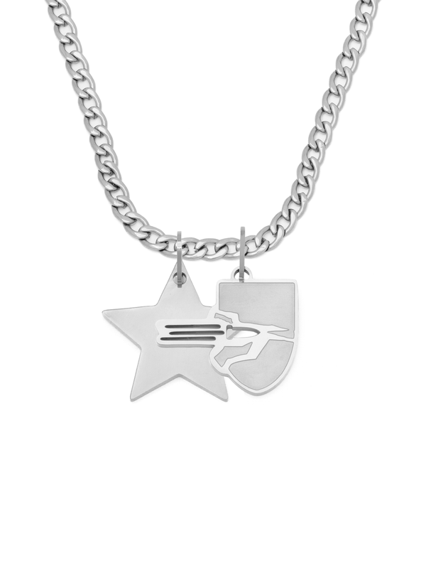 Stopping Power Perk Necklace (Steel)