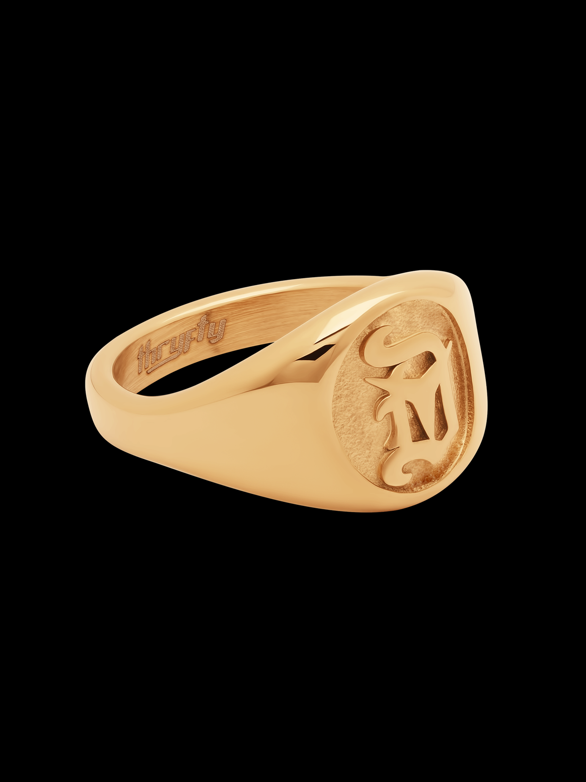 Detroit Signet in Gold