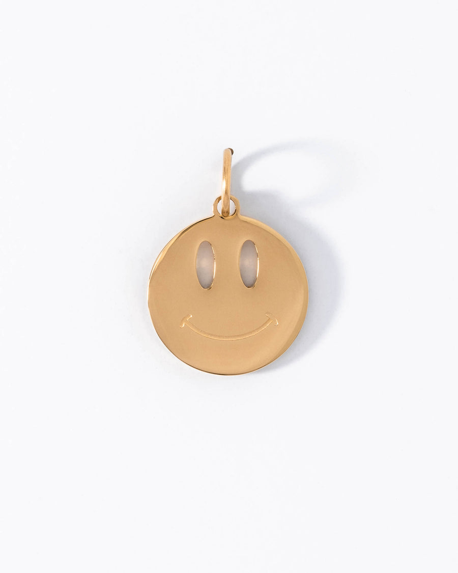 Double-Sided Smiley Pendant